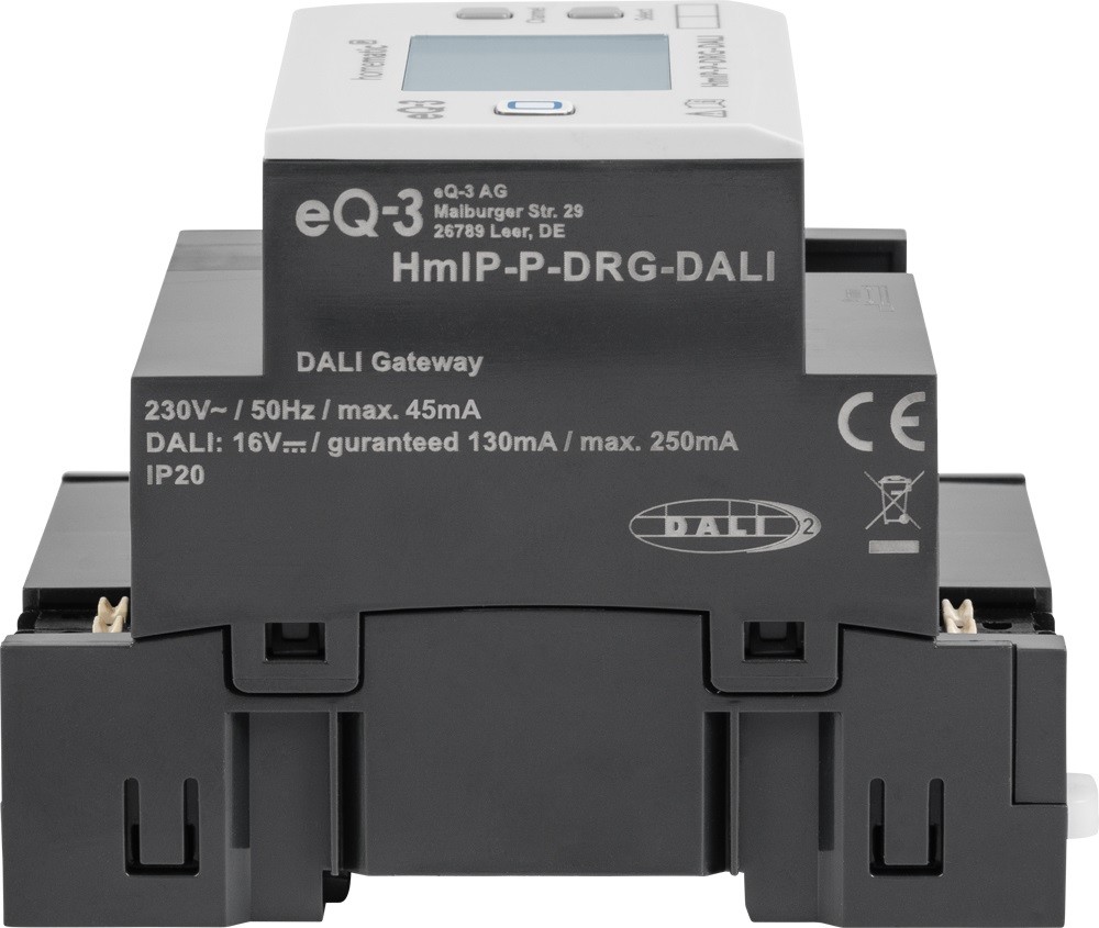 619543-4_HmIP-P-DALI-Gateway_L_157283A1 jpg - Produktbild Ansicht links 619543-4_HmIP-P-DALI-Gateway_L_157283A1 jpg - Produktbild Ansicht links